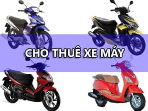 cho thuê xe máy tại quận phú nhuận