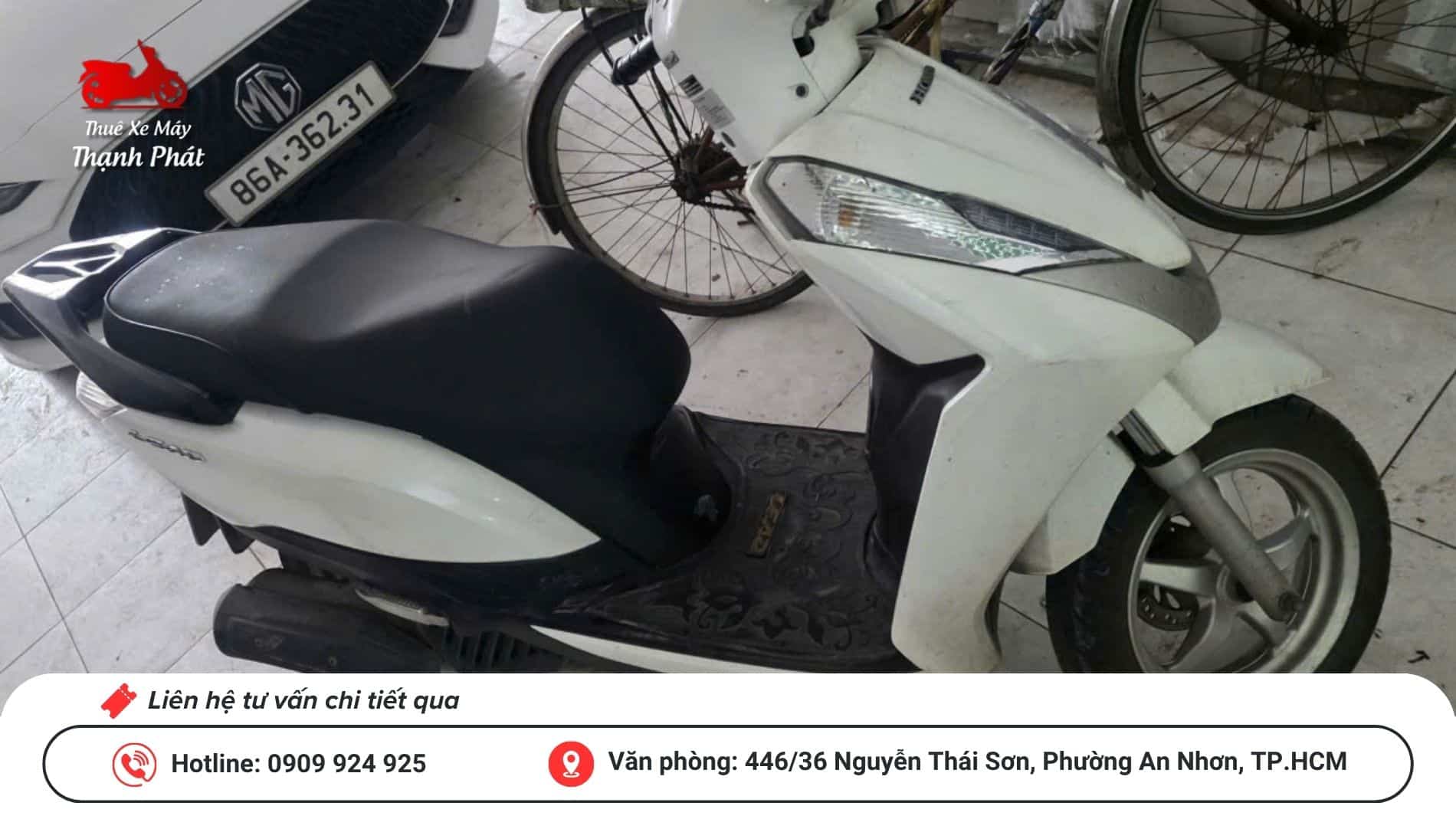 Dịch vụ cho thuê xe máy tại Sài Gòn thue xe 2