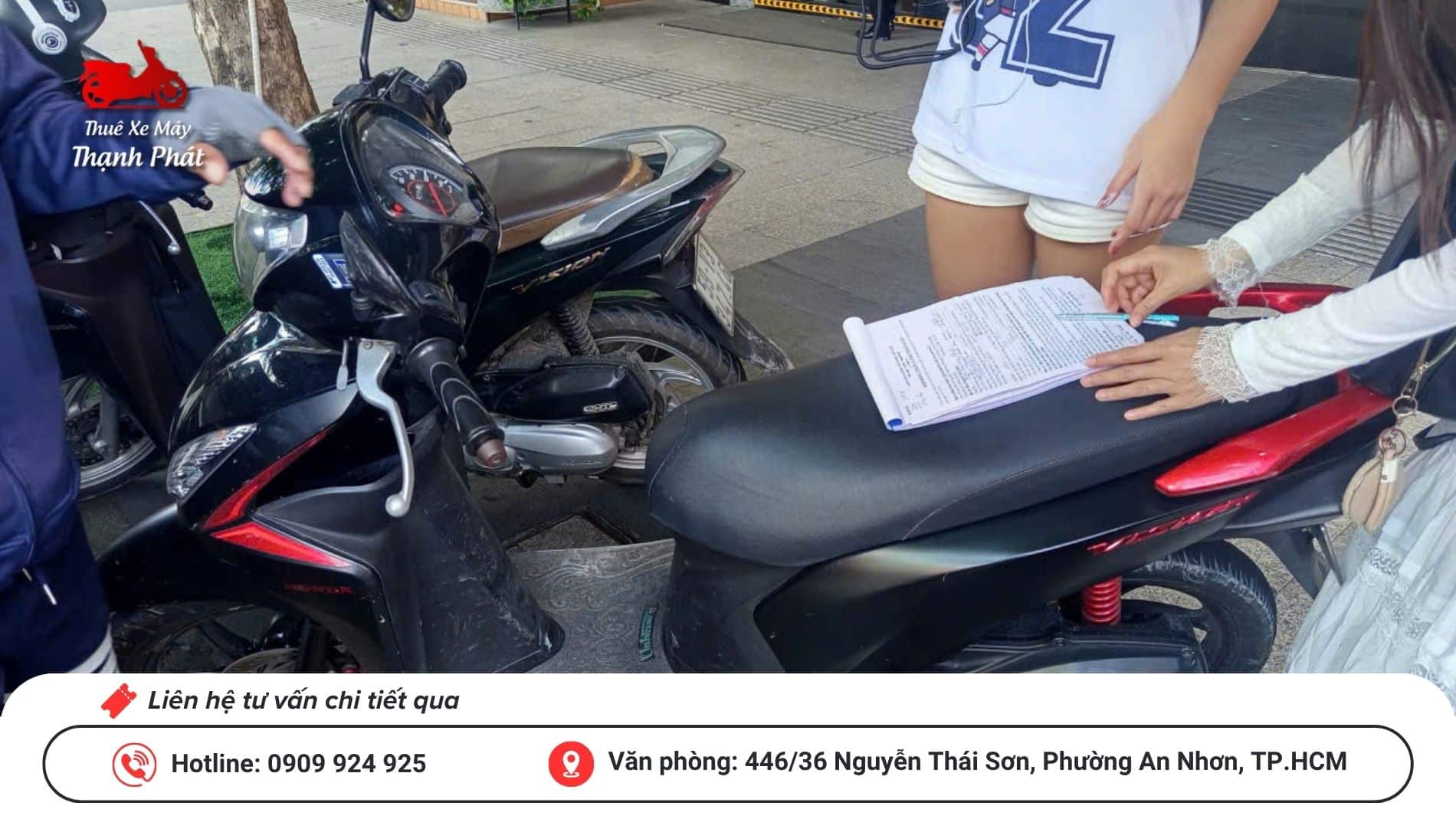 Dịch vụ cho thuê xe máy tại TP.HCM thue xe 4