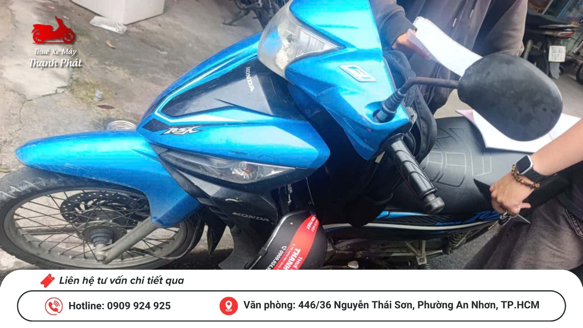 Dịch vụ cho thuê xe máy tại Quận 10 thue xe 5 1