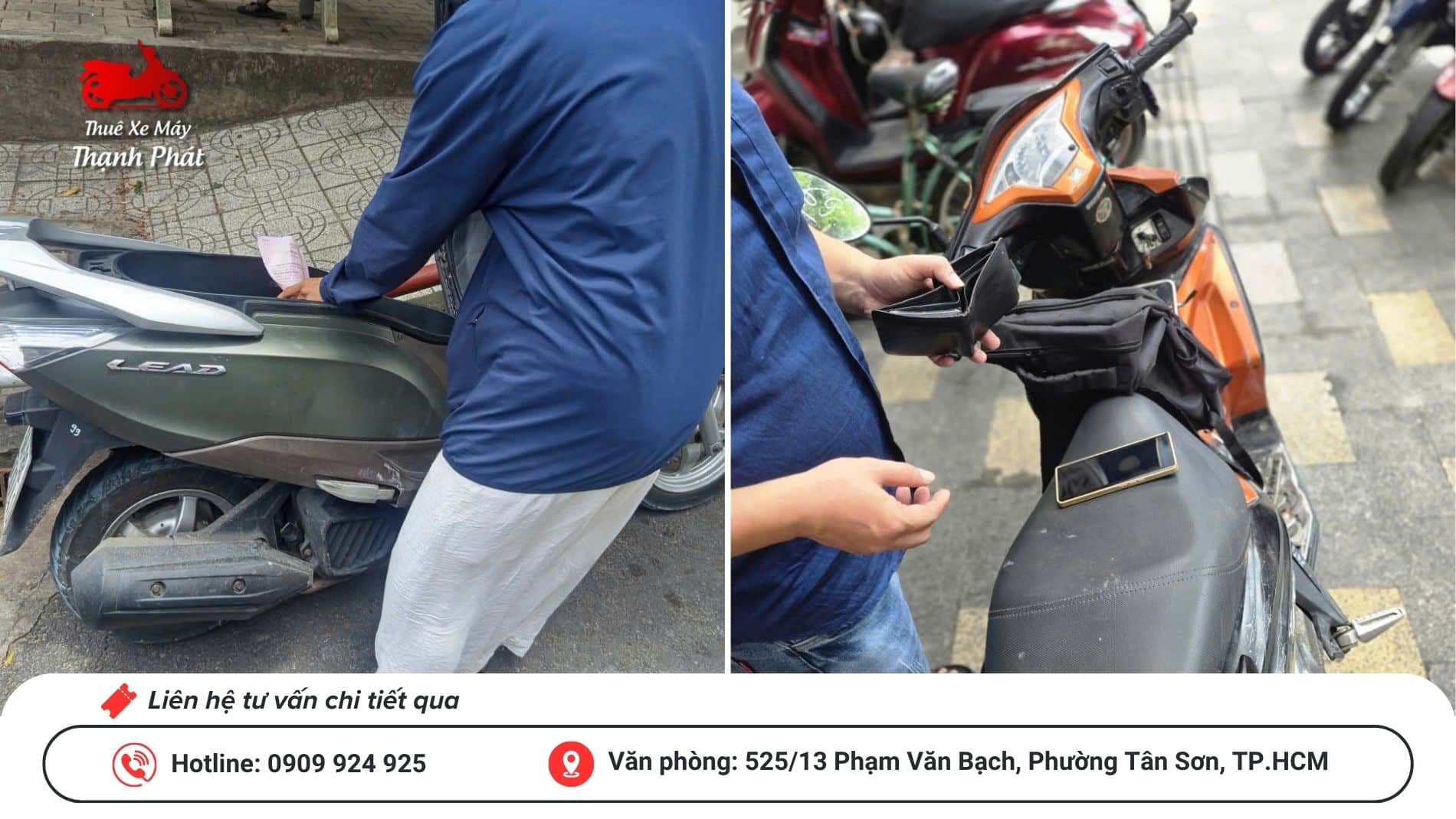 Dịch vụ cho thuê xe máy tại TP.HCM thue xe 8