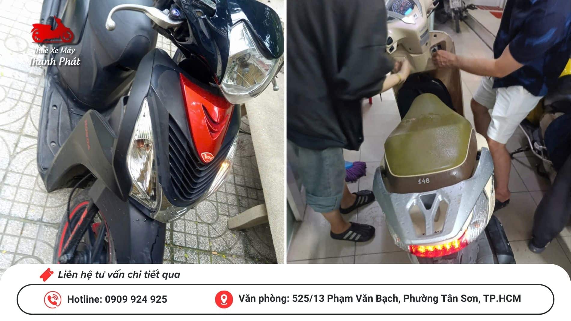 Dịch vụ cho thuê xe máy tại TP.HCM thue xe 9