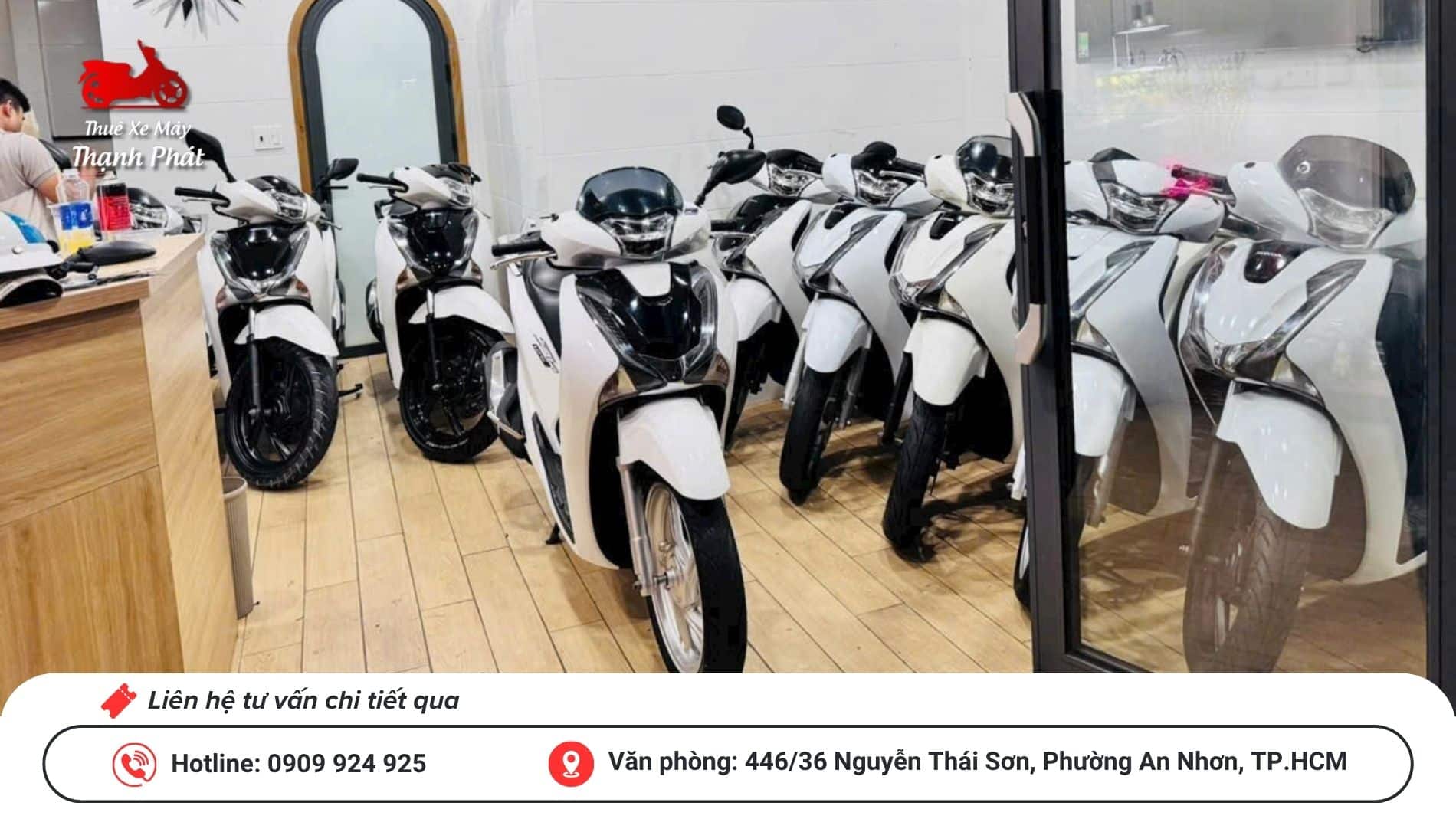 Cho thuê xe máy tại quận 7 TP.HCM thue xe 13