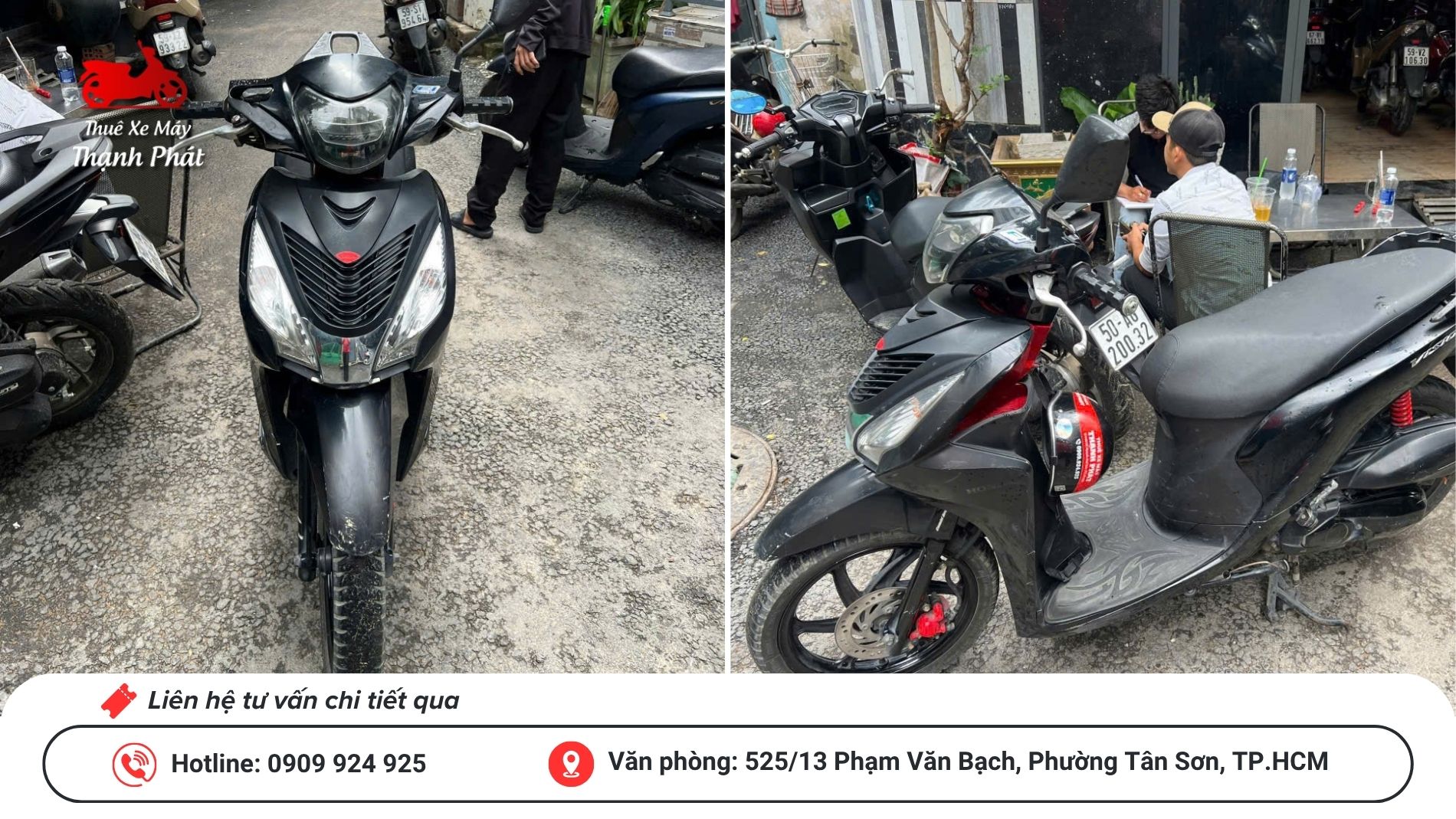 Dịch vụ cho thuê xe máy theo ngày thue xe 6