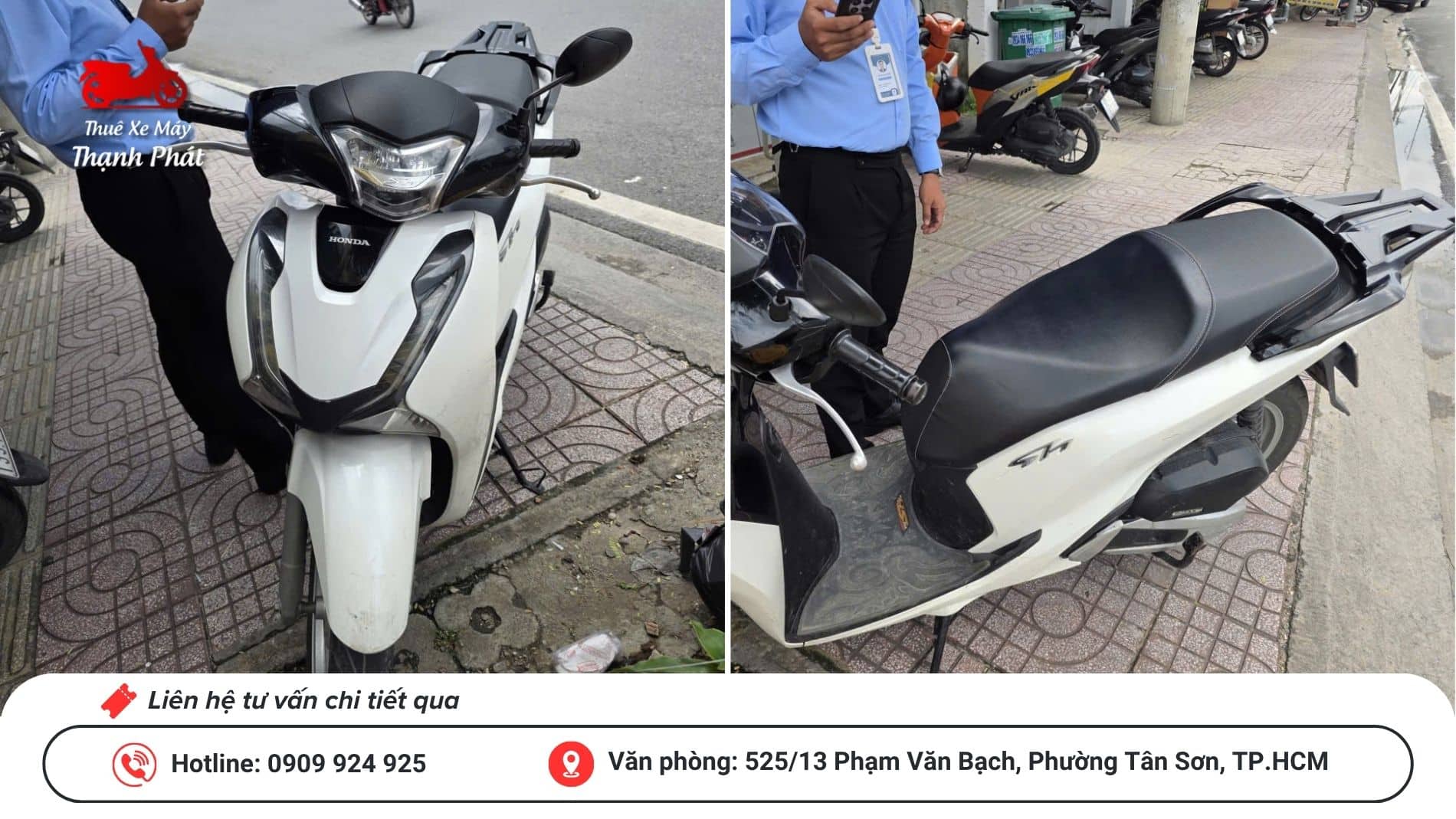 Dịch vụ cho thuê xe máy theo ngày thue xe 9
